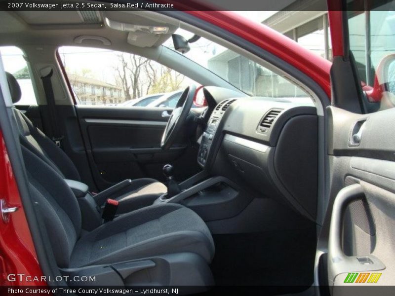 Salsa Red / Anthracite 2007 Volkswagen Jetta 2.5 Sedan
