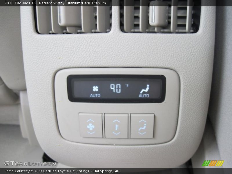Radiant Silver / Titanium/Dark Titanium 2010 Cadillac DTS