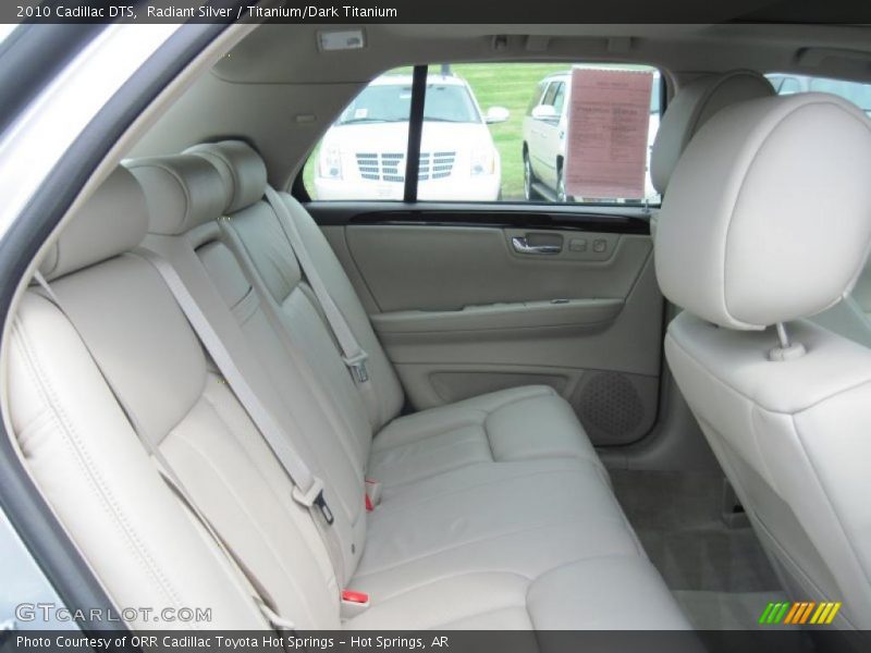 Radiant Silver / Titanium/Dark Titanium 2010 Cadillac DTS