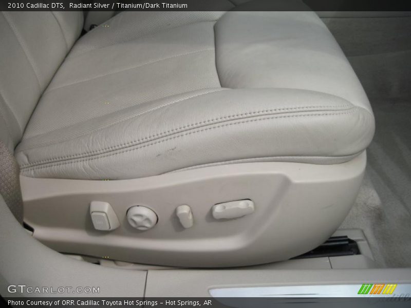 Radiant Silver / Titanium/Dark Titanium 2010 Cadillac DTS