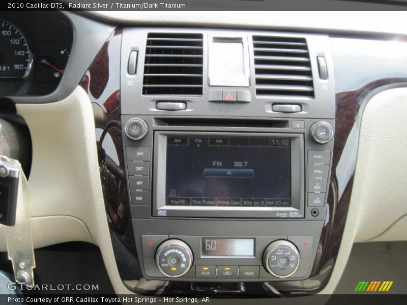 Radiant Silver / Titanium/Dark Titanium 2010 Cadillac DTS