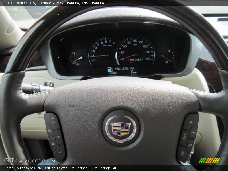 Radiant Silver / Titanium/Dark Titanium 2010 Cadillac DTS