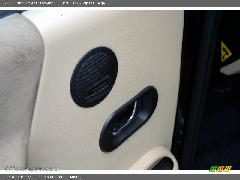 Java Black / Alpaca Beige 2003 Land Rover Discovery SE