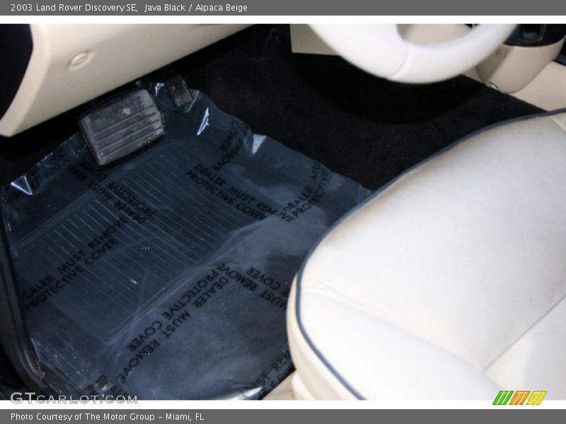 Java Black / Alpaca Beige 2003 Land Rover Discovery SE