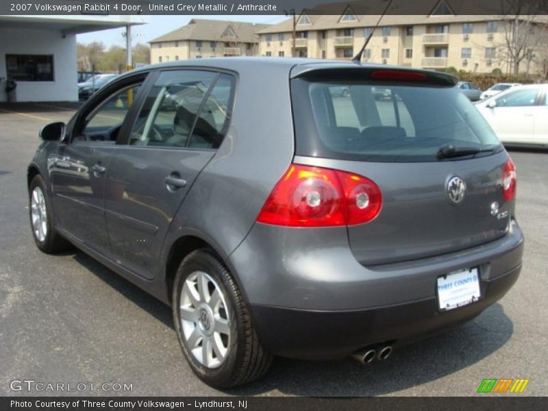 United Grey Metallic / Anthracite 2007 Volkswagen Rabbit 4 Door