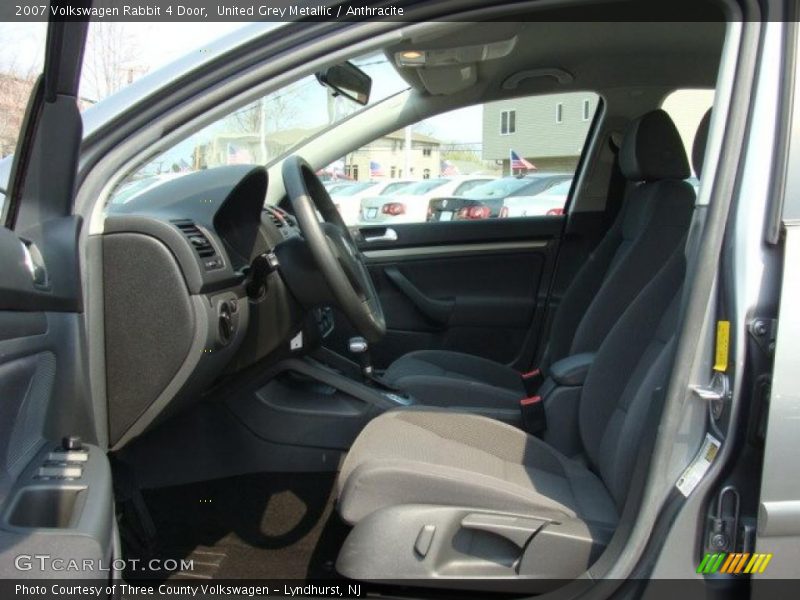 United Grey Metallic / Anthracite 2007 Volkswagen Rabbit 4 Door
