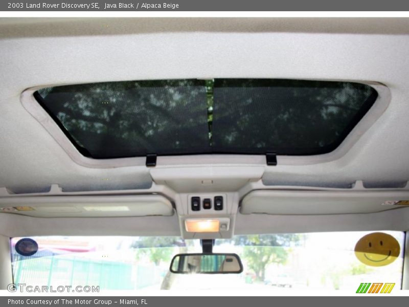Java Black / Alpaca Beige 2003 Land Rover Discovery SE