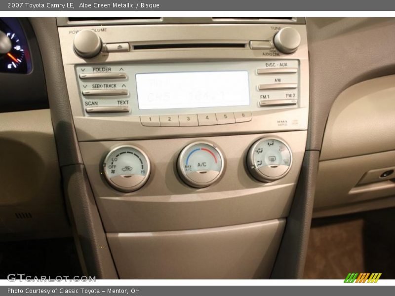Aloe Green Metallic / Bisque 2007 Toyota Camry LE
