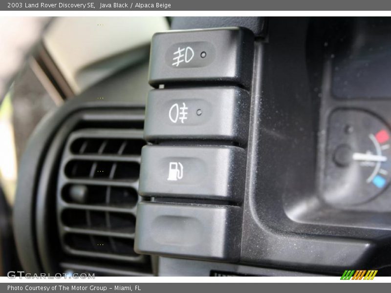 Java Black / Alpaca Beige 2003 Land Rover Discovery SE
