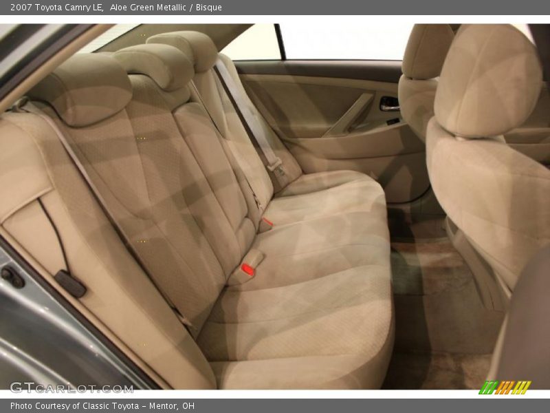 Aloe Green Metallic / Bisque 2007 Toyota Camry LE