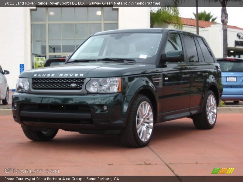 Galway Green Metallic / Almond/Nutmeg 2011 Land Rover Range Rover Sport HSE LUX