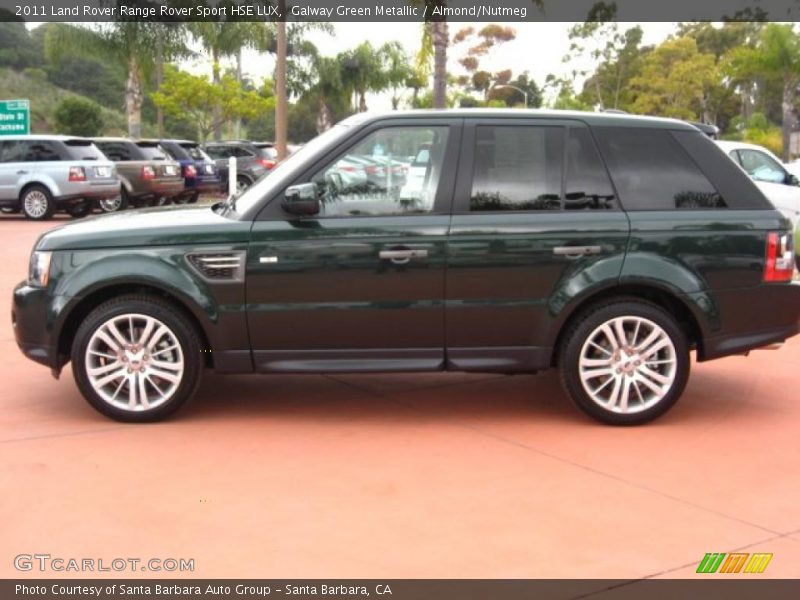 Galway Green Metallic / Almond/Nutmeg 2011 Land Rover Range Rover Sport HSE LUX
