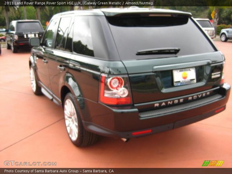 Galway Green Metallic / Almond/Nutmeg 2011 Land Rover Range Rover Sport HSE LUX