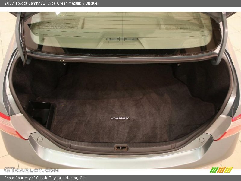 Aloe Green Metallic / Bisque 2007 Toyota Camry LE