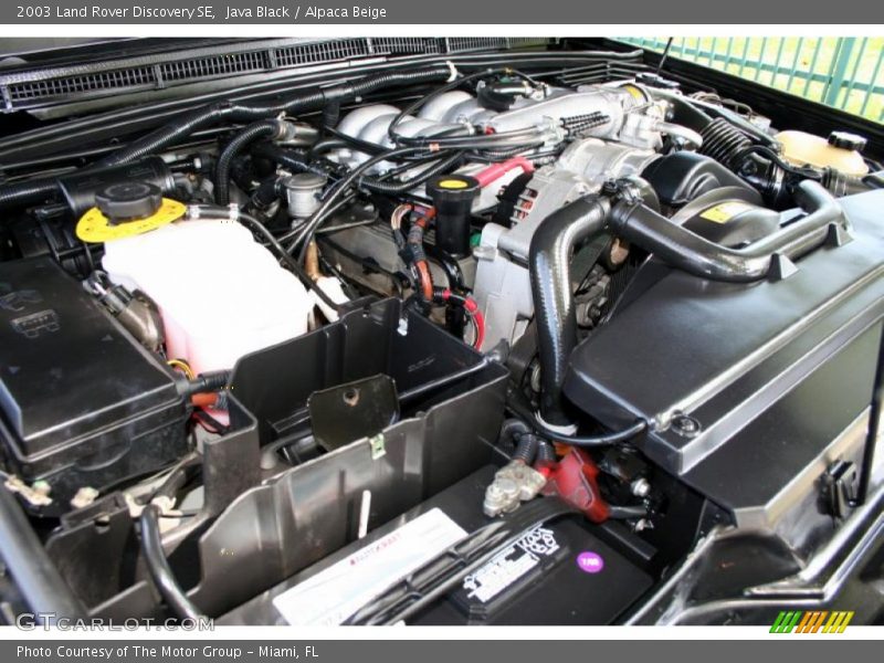 Java Black / Alpaca Beige 2003 Land Rover Discovery SE