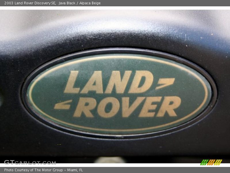 Java Black / Alpaca Beige 2003 Land Rover Discovery SE