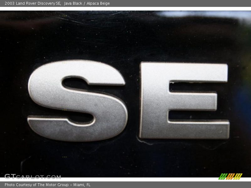 Java Black / Alpaca Beige 2003 Land Rover Discovery SE