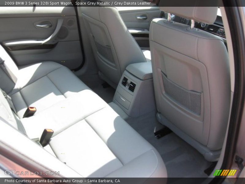Space Grey Metallic / Grey Dakota Leather 2009 BMW 3 Series 328i Sport Wagon