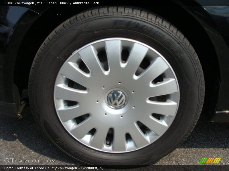 Black / Anthracite Black 2008 Volkswagen Jetta S Sedan
