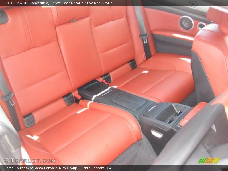  2010 M3 Convertible Fox Red Novillo Interior