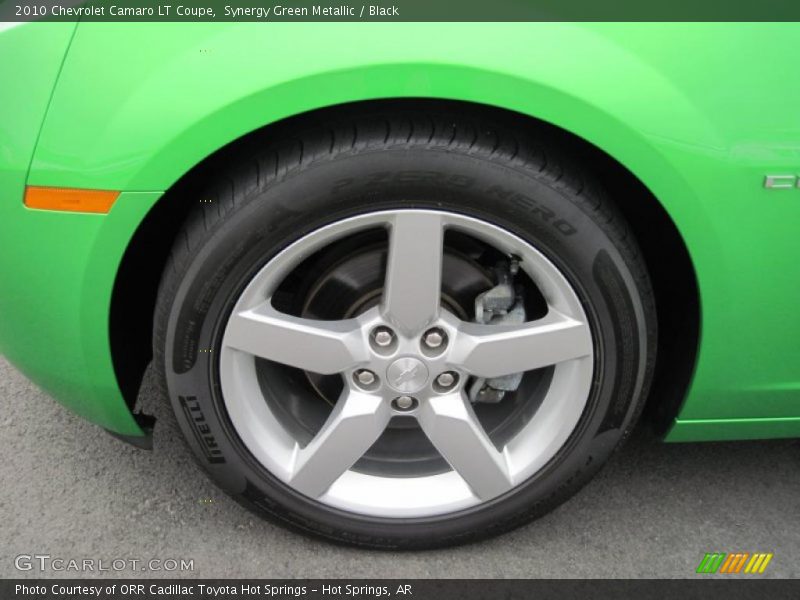 Synergy Green Metallic / Black 2010 Chevrolet Camaro LT Coupe