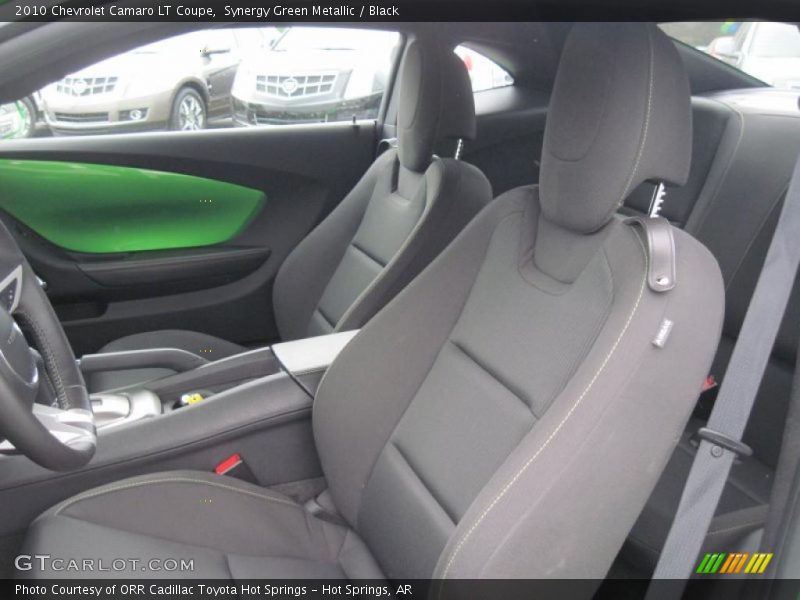 Synergy Green Metallic / Black 2010 Chevrolet Camaro LT Coupe