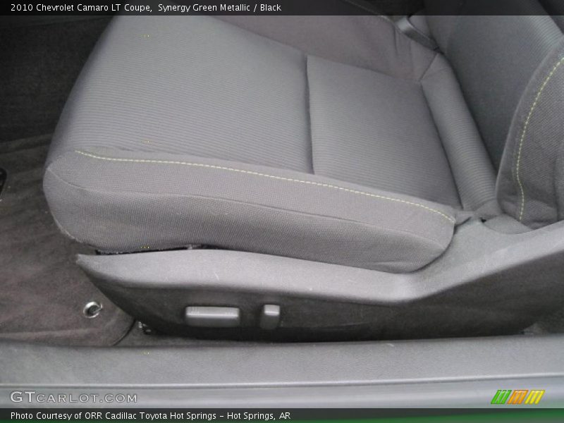 Synergy Green Metallic / Black 2010 Chevrolet Camaro LT Coupe