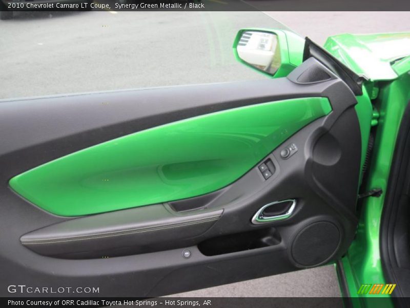 Synergy Green Metallic / Black 2010 Chevrolet Camaro LT Coupe