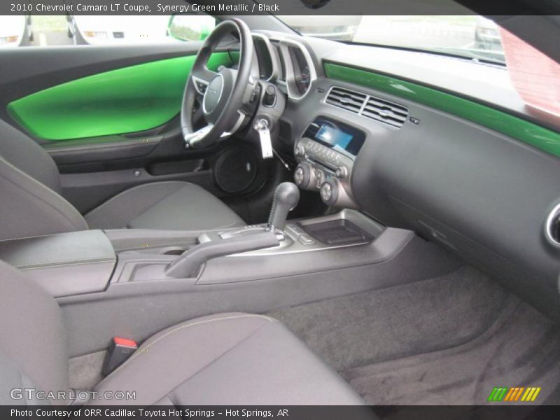 Synergy Green Metallic / Black 2010 Chevrolet Camaro LT Coupe