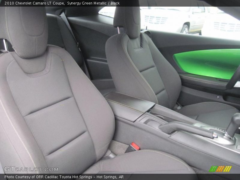 Synergy Green Metallic / Black 2010 Chevrolet Camaro LT Coupe