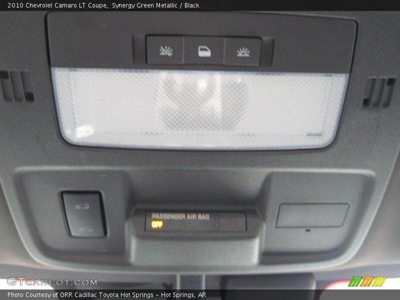 Synergy Green Metallic / Black 2010 Chevrolet Camaro LT Coupe