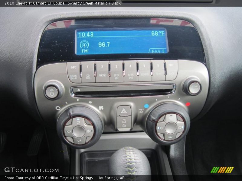 Synergy Green Metallic / Black 2010 Chevrolet Camaro LT Coupe