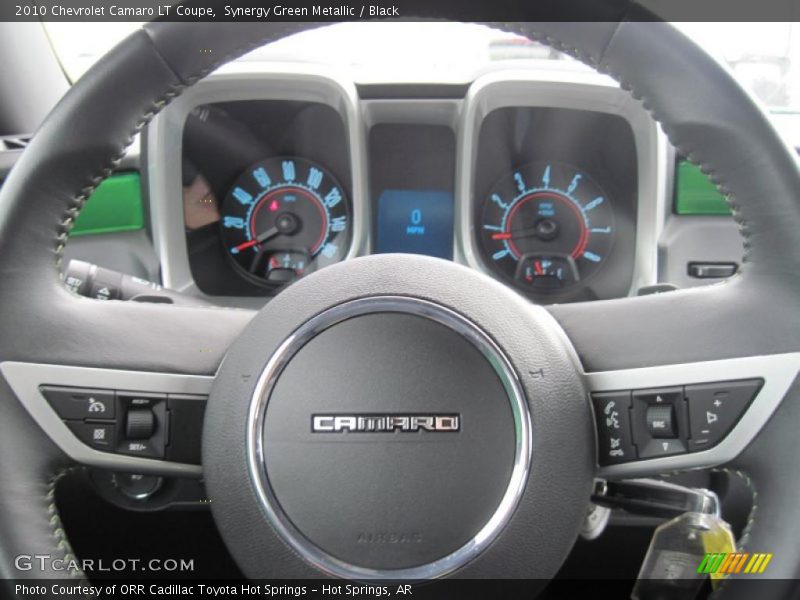 Synergy Green Metallic / Black 2010 Chevrolet Camaro LT Coupe