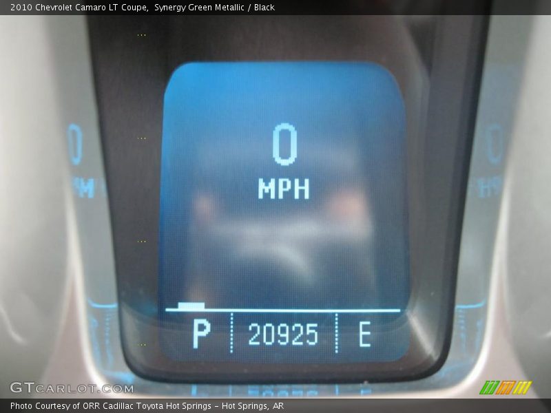 Synergy Green Metallic / Black 2010 Chevrolet Camaro LT Coupe
