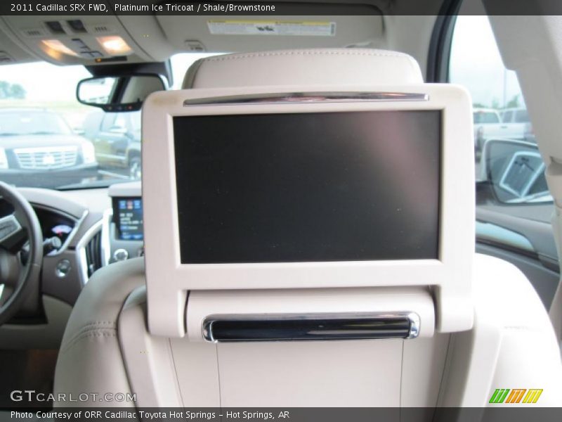 Platinum Ice Tricoat / Shale/Brownstone 2011 Cadillac SRX FWD