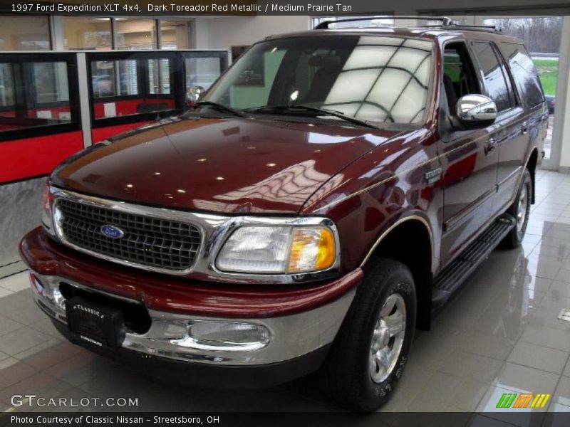 Dark Toreador Red Metallic / Medium Prairie Tan 1997 Ford Expedition XLT 4x4