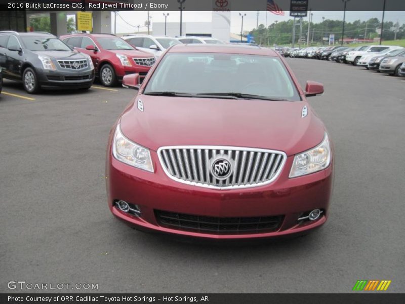Red Jewel Tintcoat / Ebony 2010 Buick LaCrosse CXS