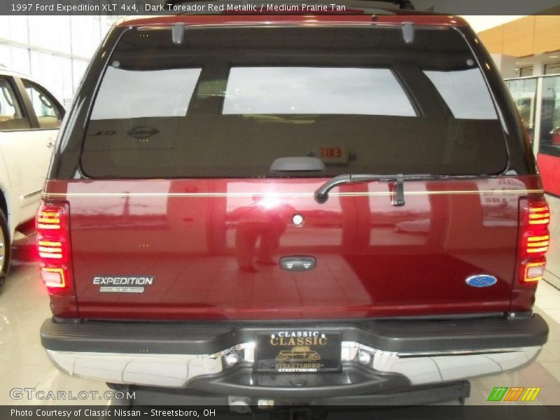 Dark Toreador Red Metallic / Medium Prairie Tan 1997 Ford Expedition XLT 4x4