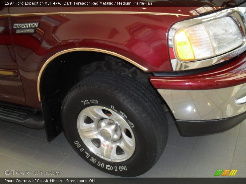 Dark Toreador Red Metallic / Medium Prairie Tan 1997 Ford Expedition XLT 4x4