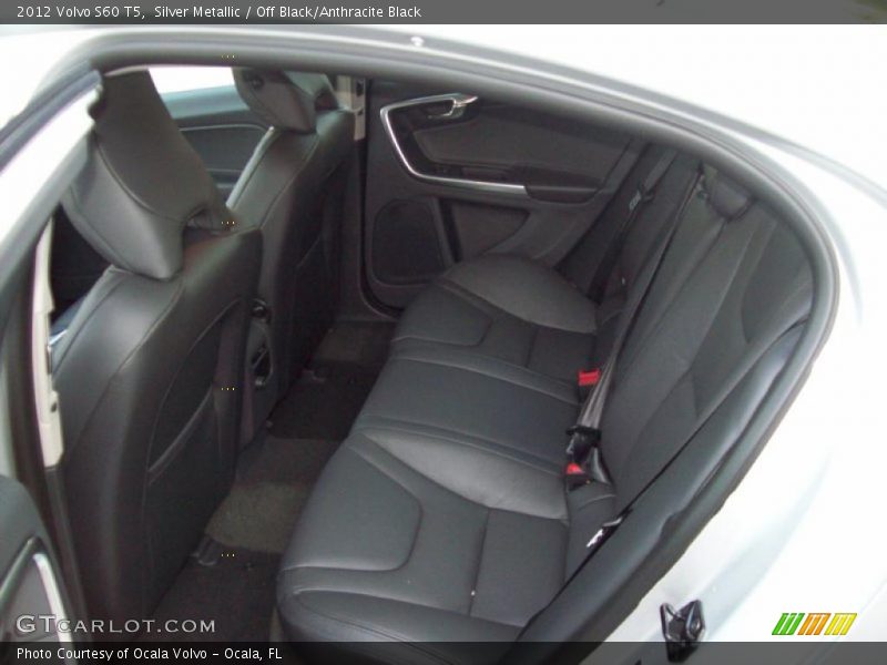 Silver Metallic / Off Black/Anthracite Black 2012 Volvo S60 T5