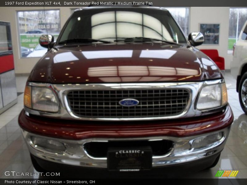 Dark Toreador Red Metallic / Medium Prairie Tan 1997 Ford Expedition XLT 4x4