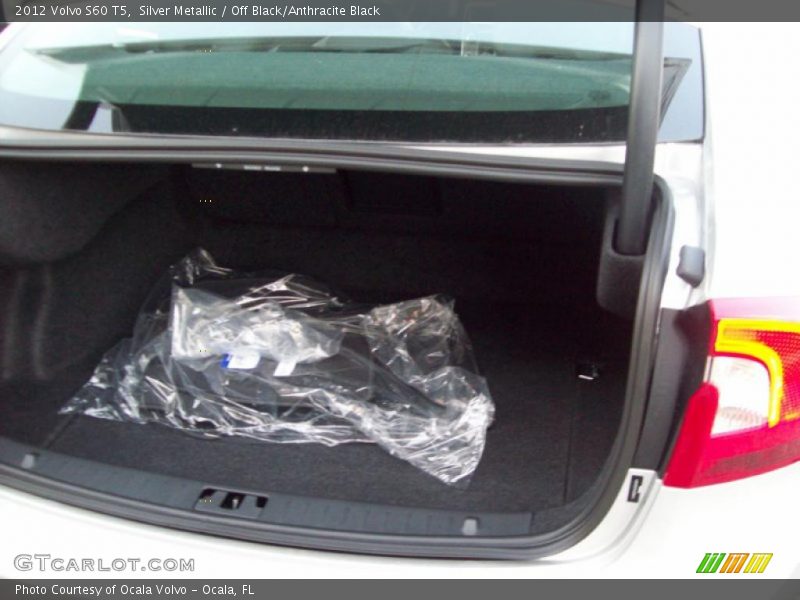 Silver Metallic / Off Black/Anthracite Black 2012 Volvo S60 T5