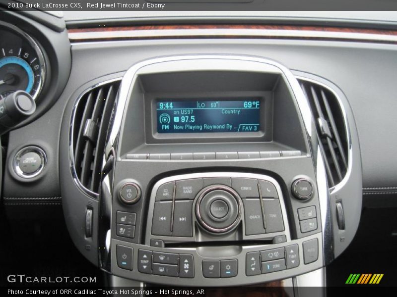 Controls of 2010 LaCrosse CXS