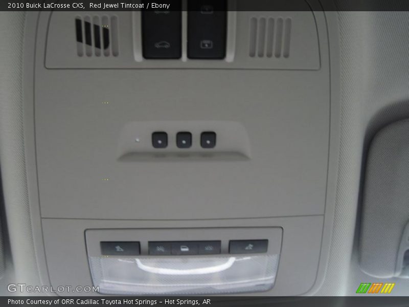 Red Jewel Tintcoat / Ebony 2010 Buick LaCrosse CXS