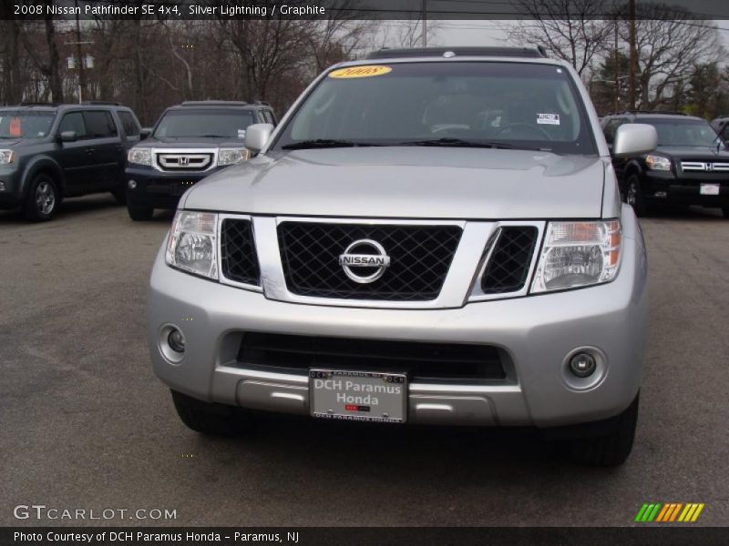 Silver Lightning / Graphite 2008 Nissan Pathfinder SE 4x4