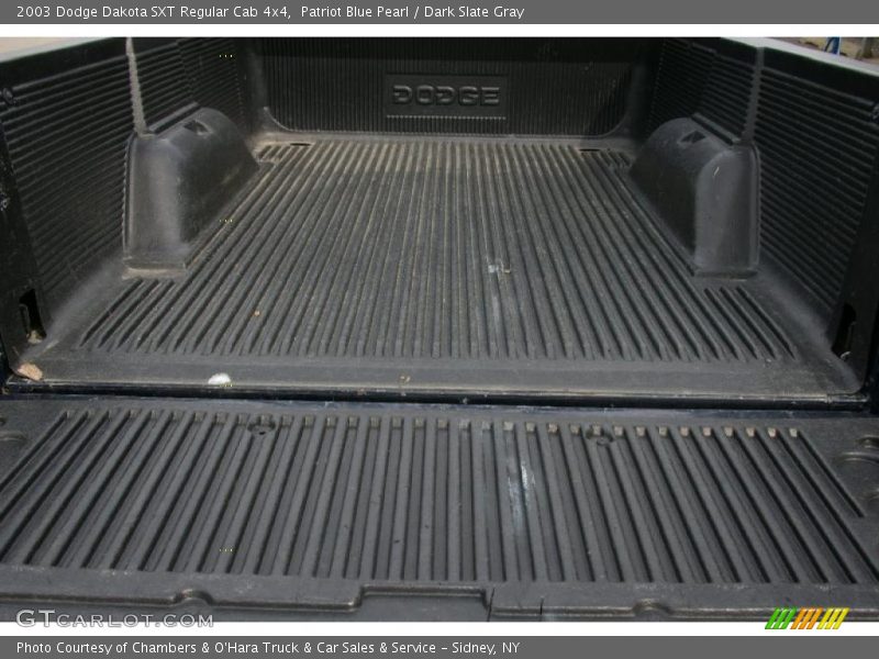 Patriot Blue Pearl / Dark Slate Gray 2003 Dodge Dakota SXT Regular Cab 4x4