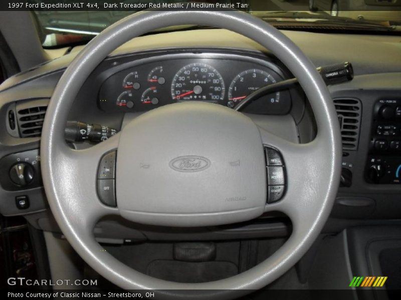 Dark Toreador Red Metallic / Medium Prairie Tan 1997 Ford Expedition XLT 4x4