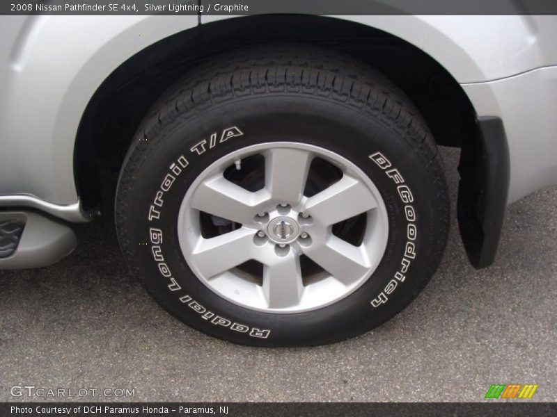 Silver Lightning / Graphite 2008 Nissan Pathfinder SE 4x4