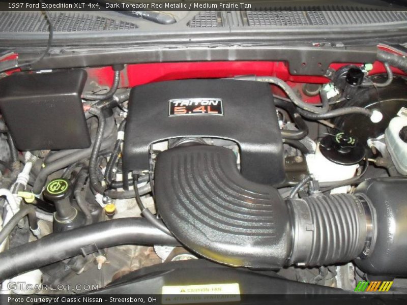 Dark Toreador Red Metallic / Medium Prairie Tan 1997 Ford Expedition XLT 4x4