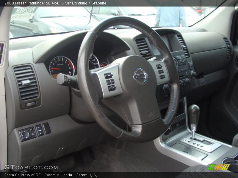 Silver Lightning / Graphite 2008 Nissan Pathfinder SE 4x4